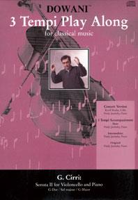 Sonata II for Violoncello and Piano in G Major - noty na violoncello